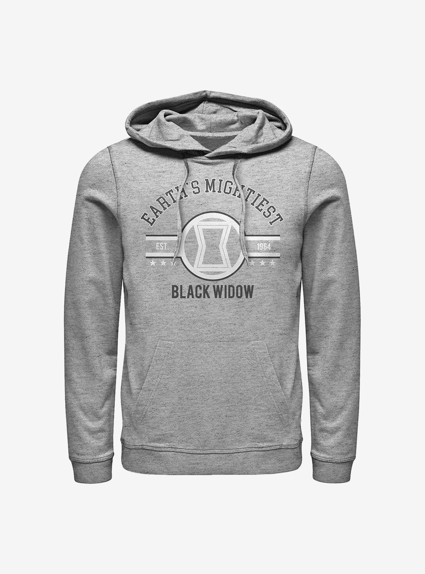 Marvel Black Widow Mighty Widow Hoodie, ATH HTR, hi-res