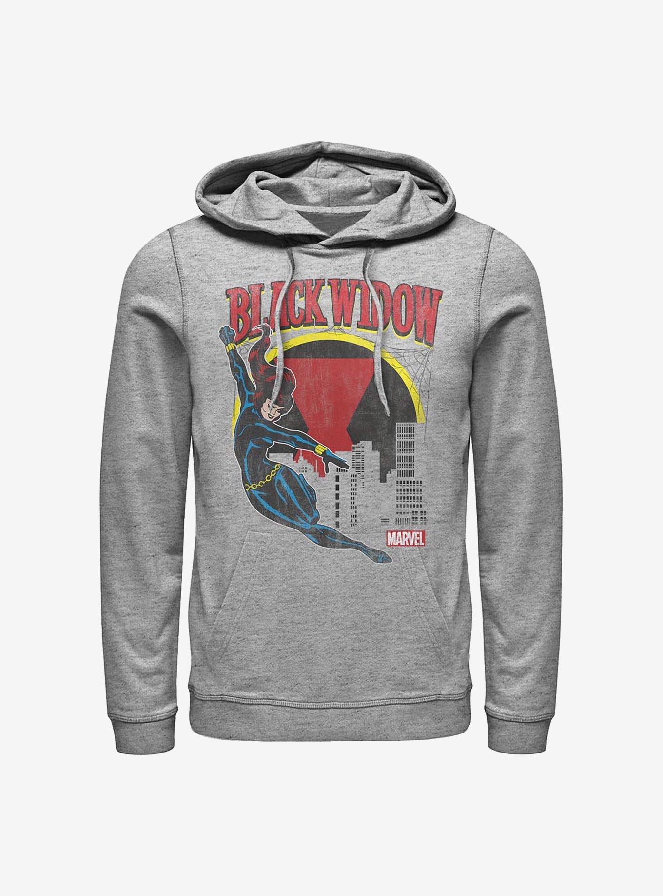 Marvel Black Widow Web Slinger Hoodie, ATH HTR, hi-res