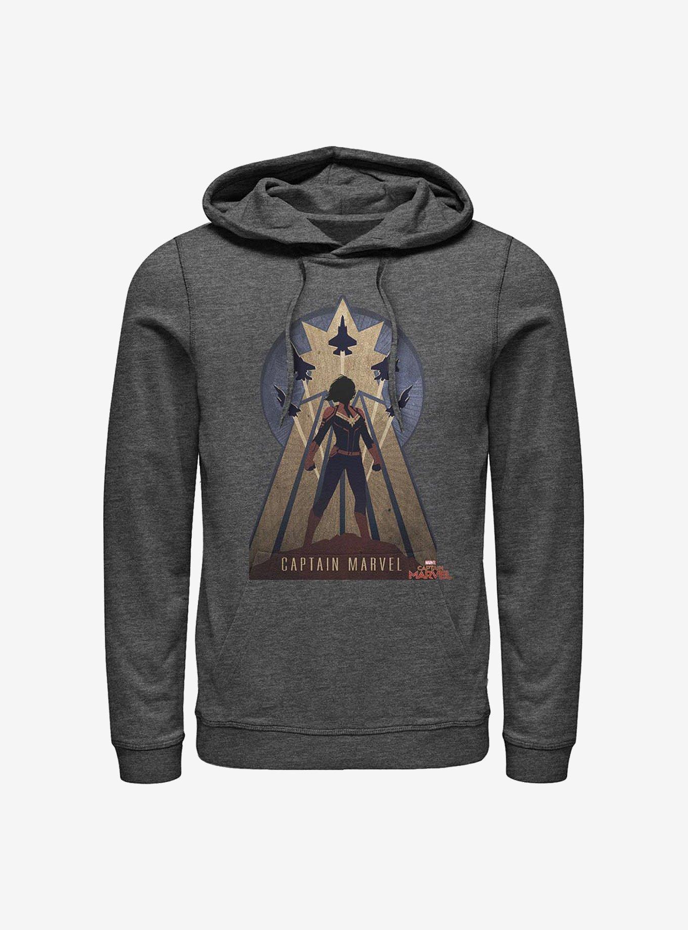 Marvel Captain Marvel Epic Stance Hoodie, , hi-res