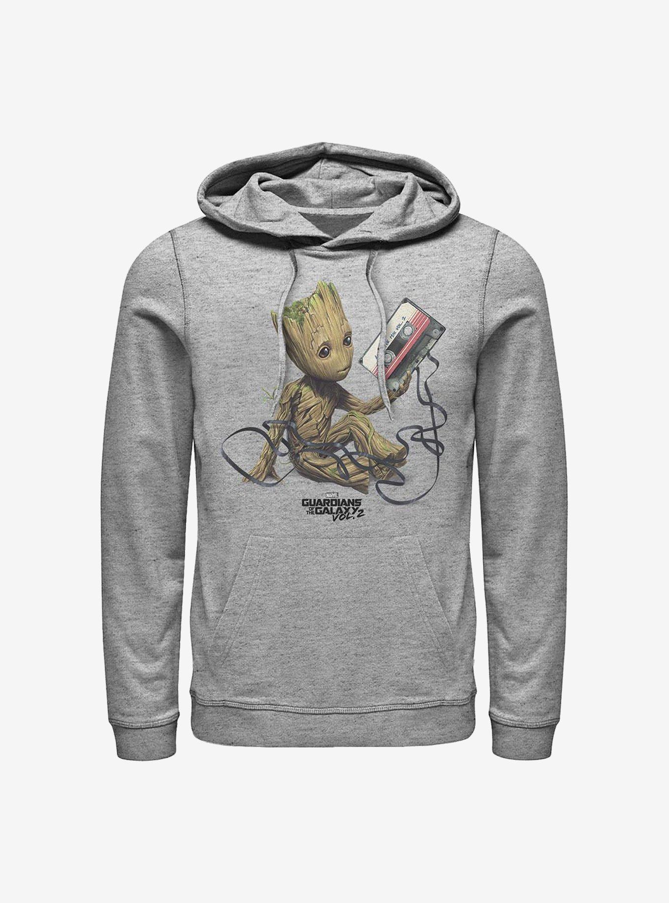 Marvel Guardians Of The Galaxy Groot Tape Hoodie, , hi-res