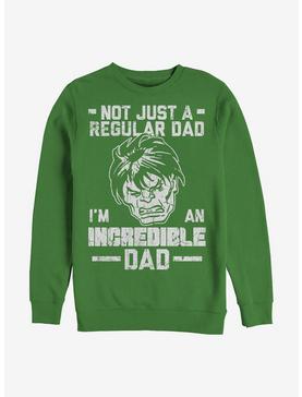 Marvel Hulk Incredible Dad Crew Sweatshirt, , hi-res