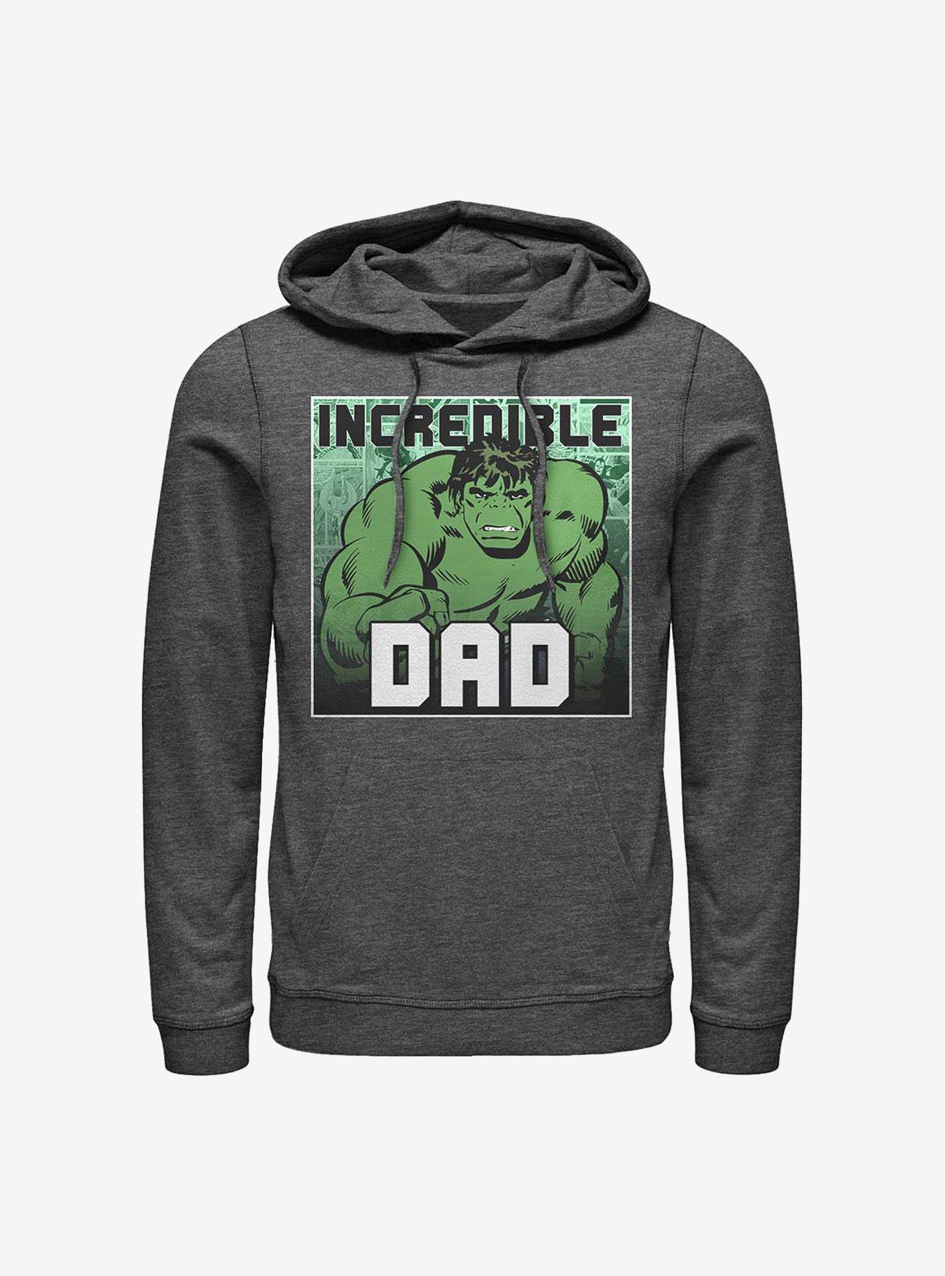 Marvel Hulk The Incredible Dad Hoodie, , hi-res