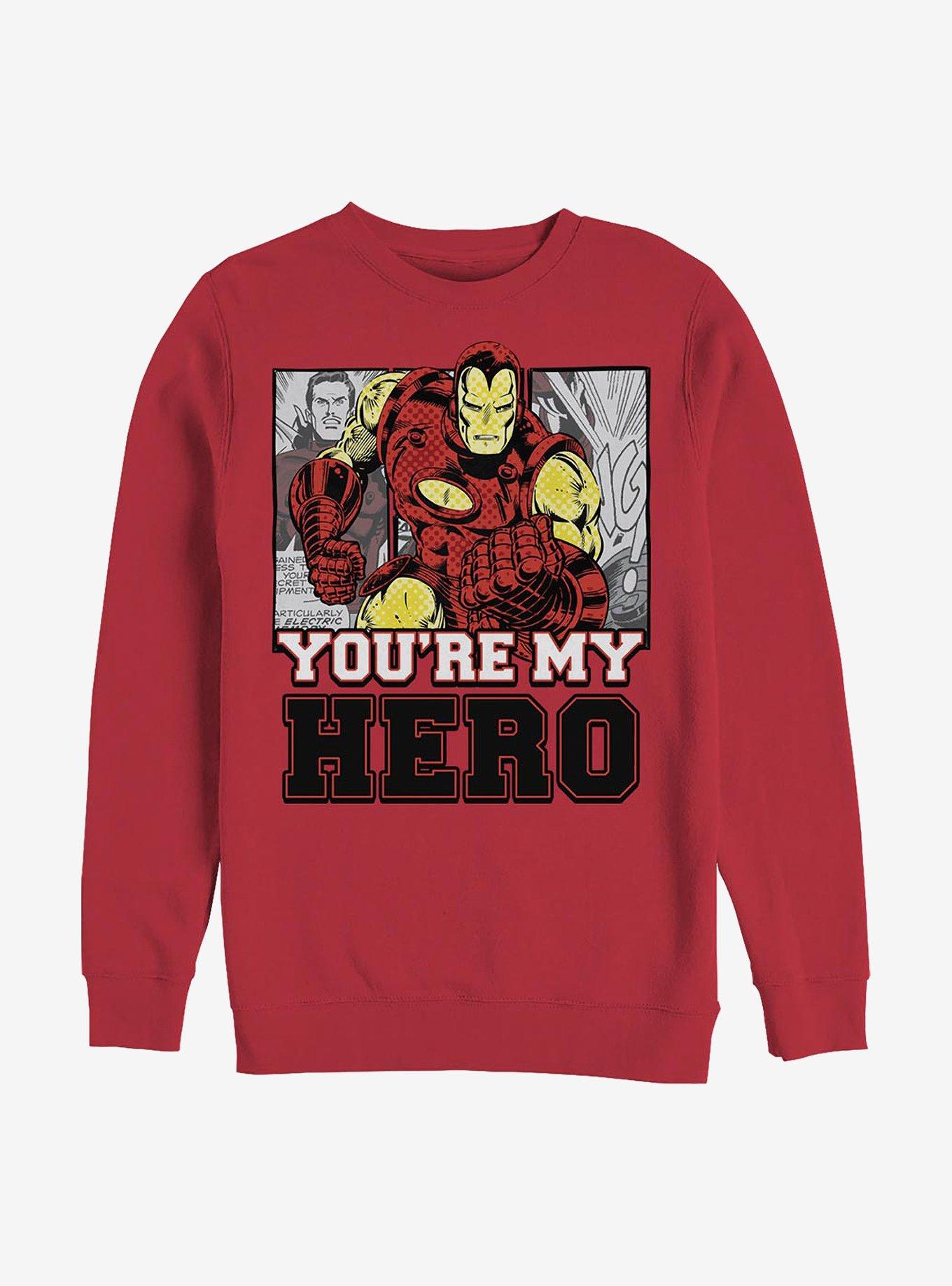 Marvel Iron Man Hero Crew Sweatshirt