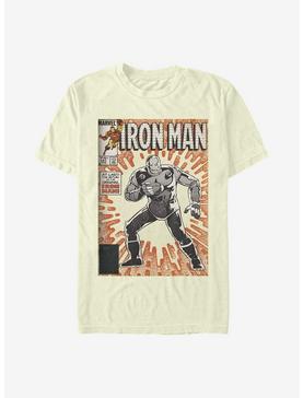 Plus Size Marvel Iron Man Vintage Iron Man Comic T-Shirt, , hi-res