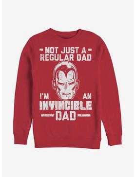 Marvel Iron Invincible Dad Crew Sweatshirt, , hi-res