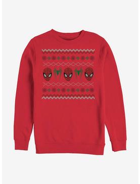 Marvel Spider-Man Ugly Holiday Crew Sweatshirt, , hi-res