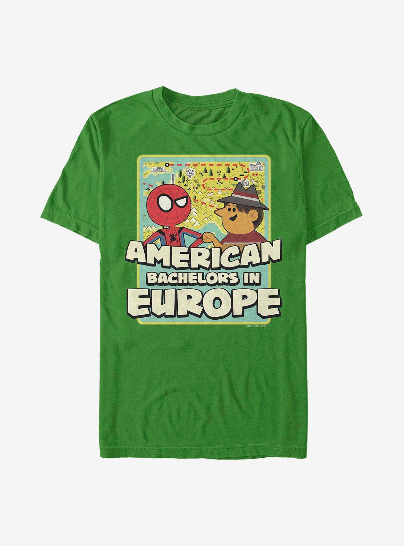 Marvel Spider-Man American Bachelor T-Shirt, , hi-res