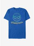 Marvel Spider-Man Spider Symbol Circle T-Shirt, ROYAL, hi-res