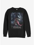 Marvel Venom Poster Crew Sweatshirt, BLACK, hi-res