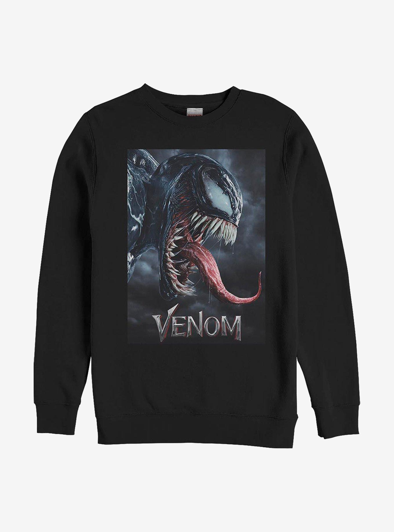 Marvel Venom Poster Crew Sweatshirt, , hi-res