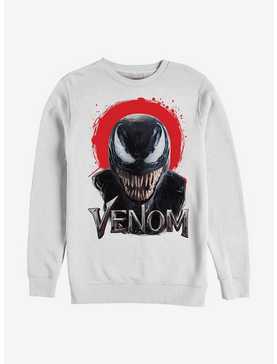 Marvel Venom Red Frame Crew Sweatshirt, WHITE, hi-res