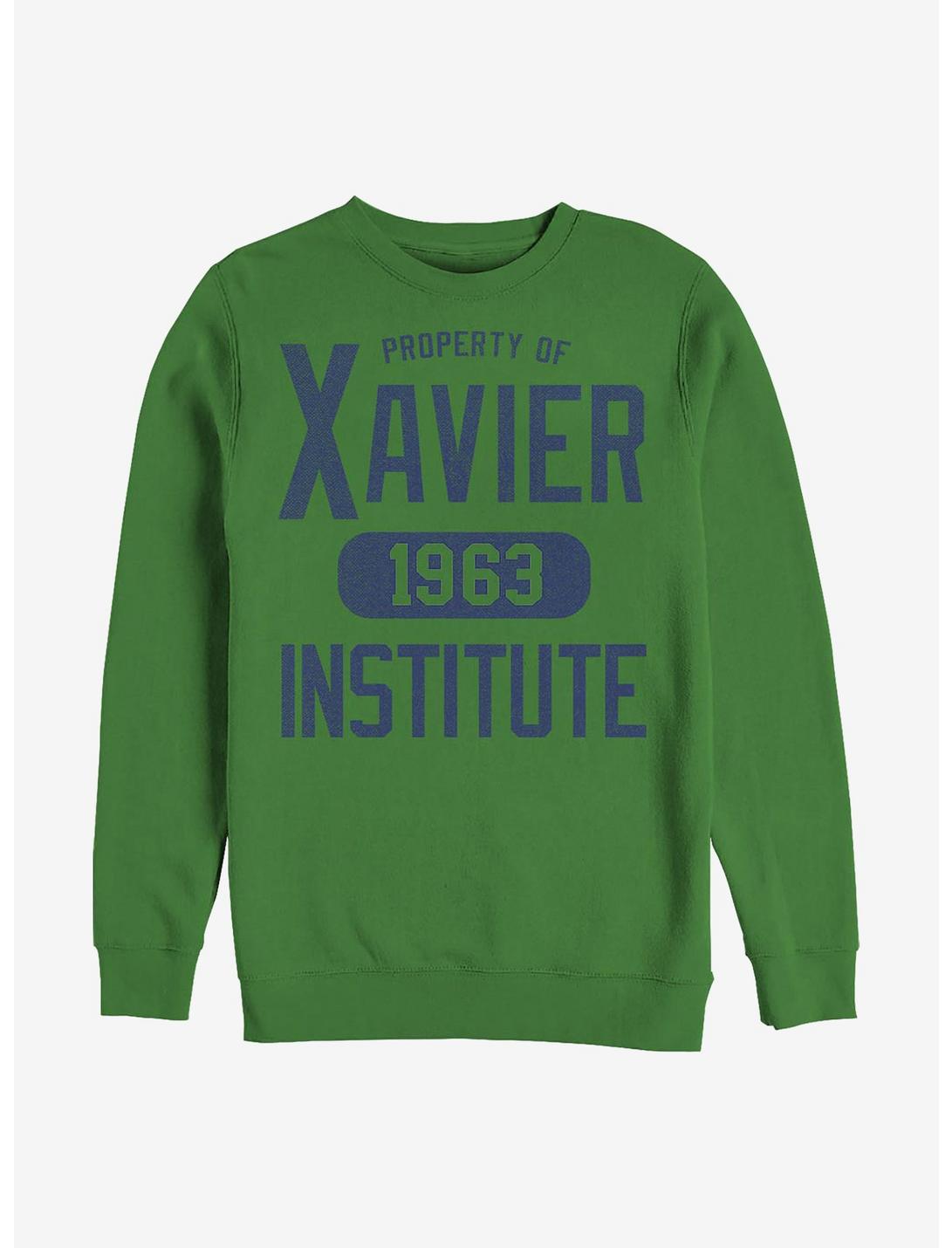 Marvel X-Men Varsity Property Of Xavier Crew SweatProperty Of Xavier, KELLY, hi-res