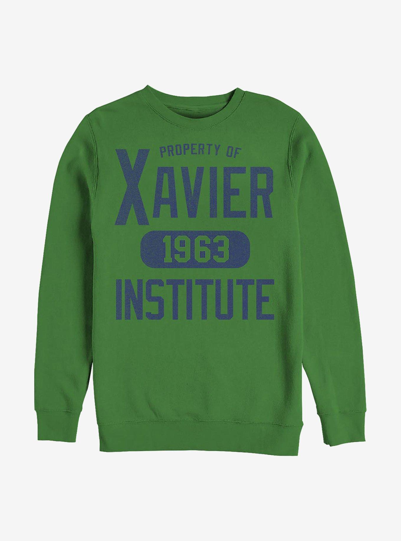 Marvel X-Men Varsity Property Of Xavier Crew SweatProperty Of Xavier, KELLY, hi-res