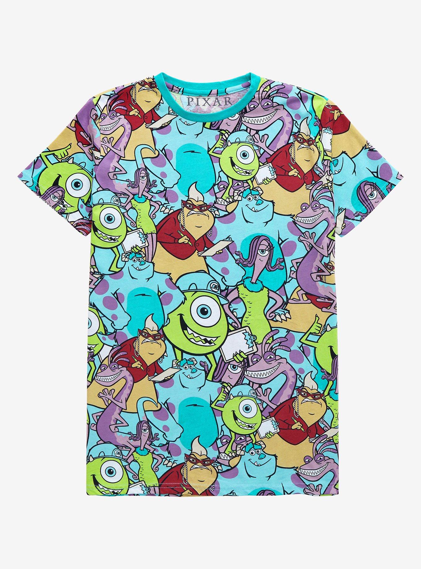 Cakeworthy Disney Pixar Monsters, Inc. Characters T-Shirt | BoxLunch