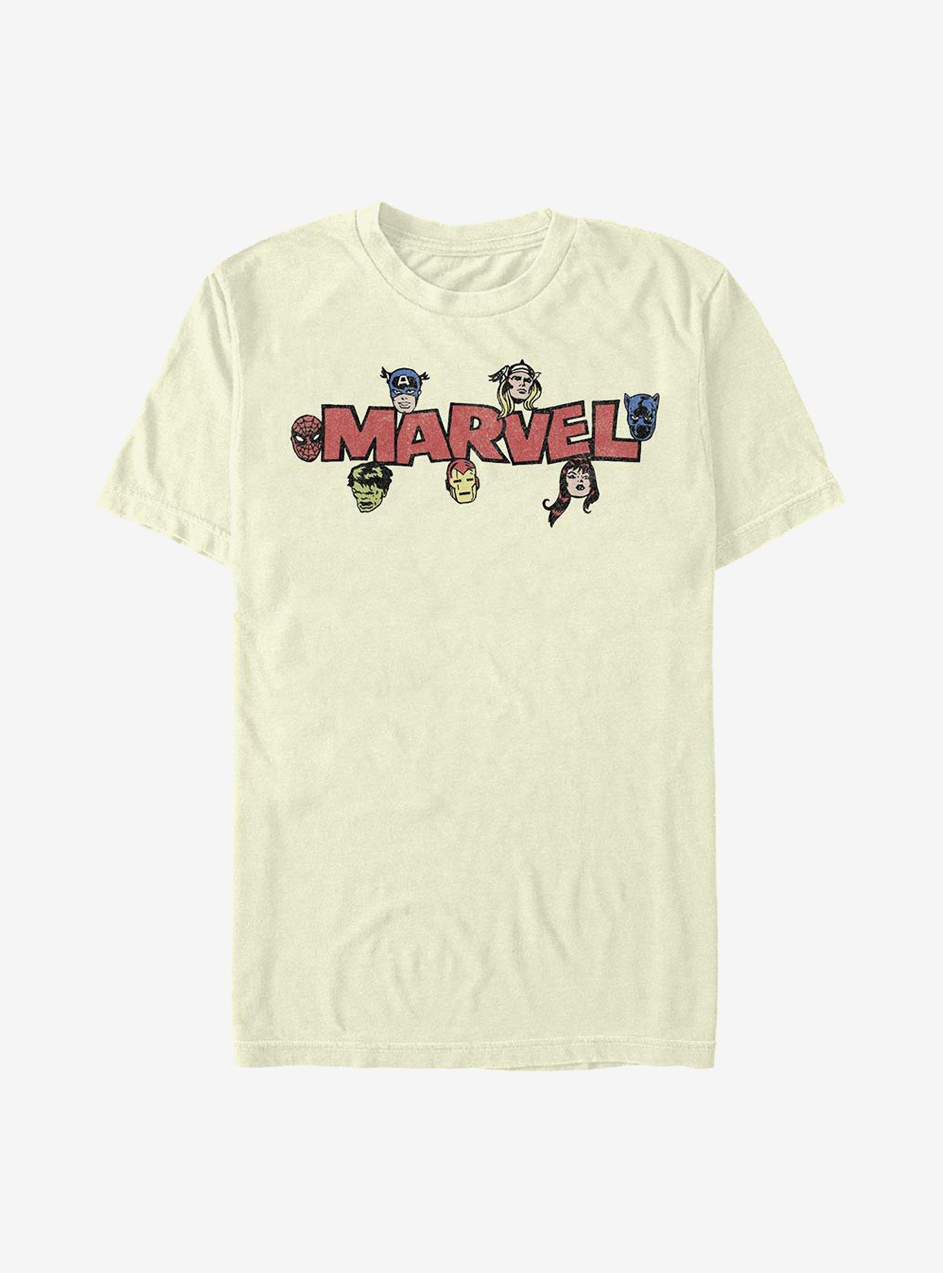 Marvel Avengers Vintage Logo T-Shirt, , hi-res