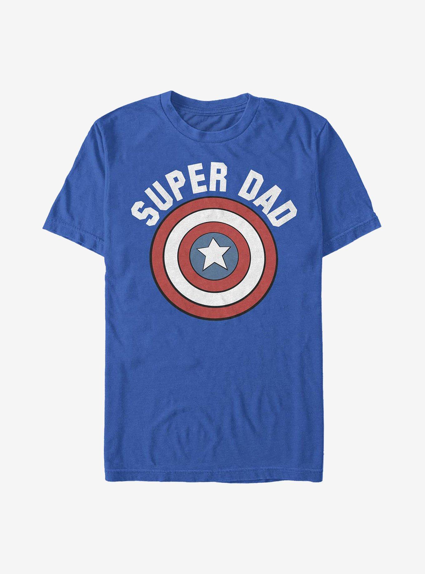 Marvel Captain America Super Dad T-Shirt, , hi-res