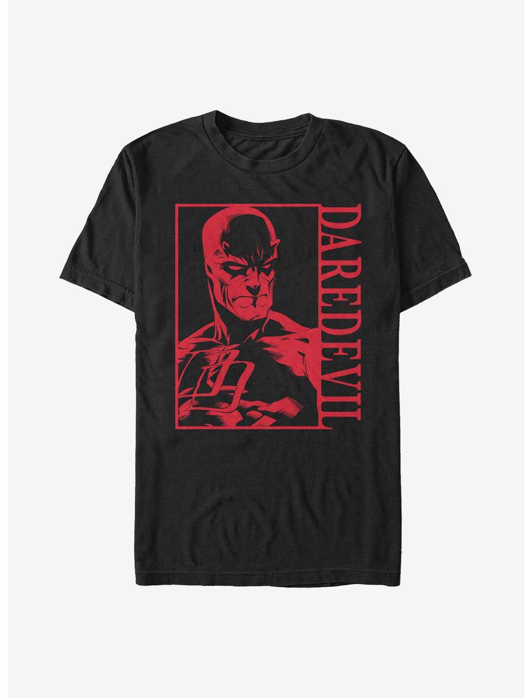 Marvel Daredevil Portrait Box T-Shirt, BLACK, hi-res
