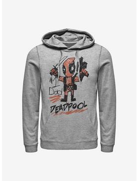 Marvel Deadpool Dad Hoodie, ATH HTR, hi-res