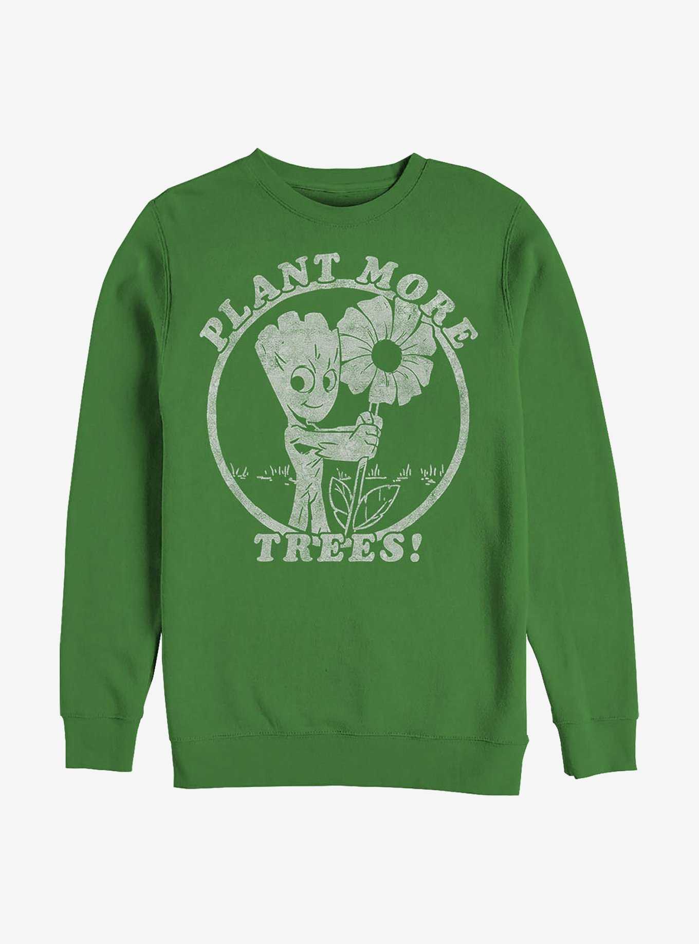 Marvel Guardians Of The Galaxy Groot Plant More Trees Crew Sweatshirt, , hi-res