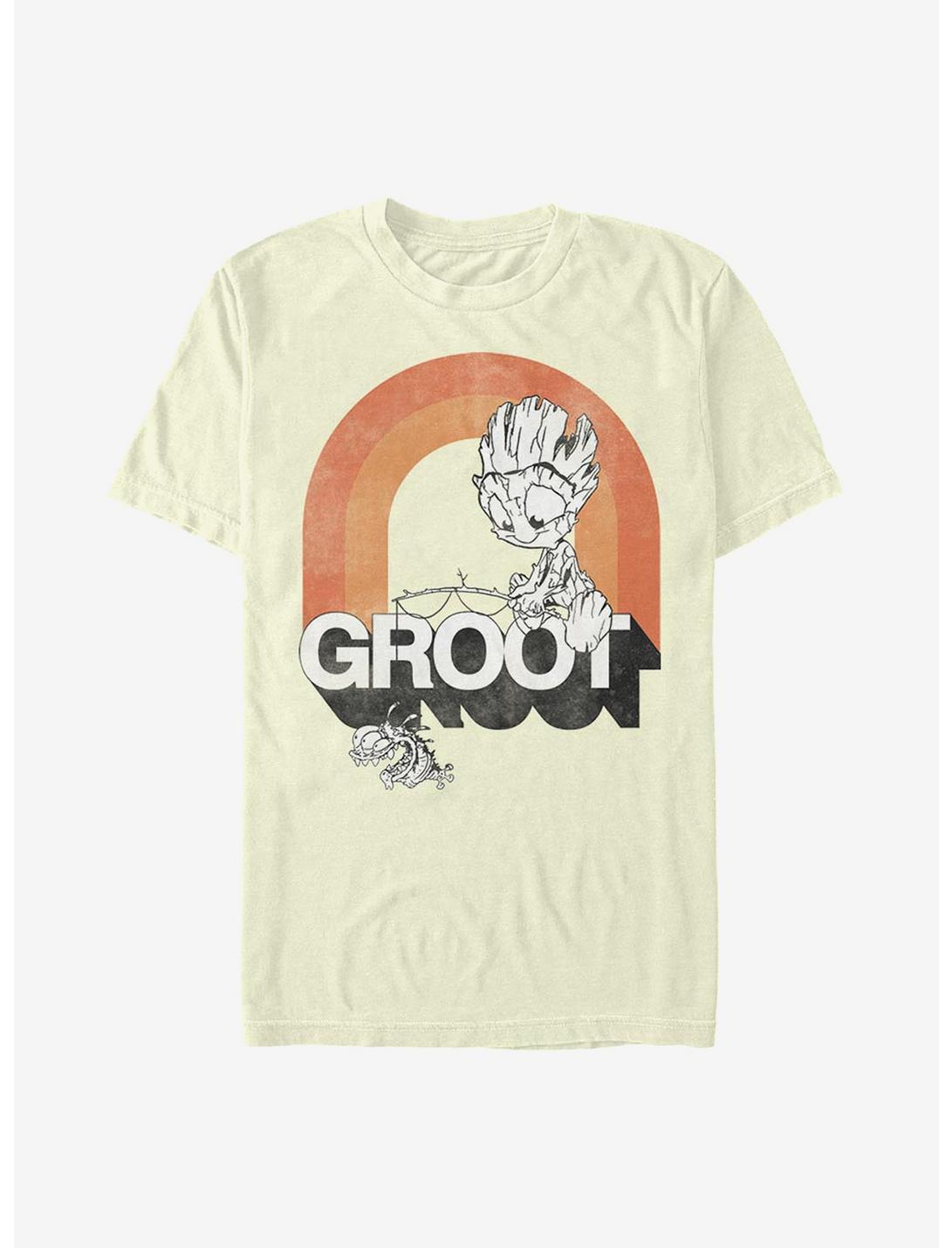 Marvel Guardians Of The Galaxy Groot T-Shirt, NATURAL, hi-res