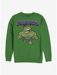 Marvel Hulk Dad Bod Crew Sweatshirt, KELLY, hi-res