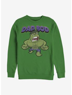 Marvel Hulk Dad Bod Crew Sweatshirt, , hi-res