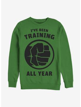 Marvel Hulk Training All Year Crew Sweatshirt, , hi-res