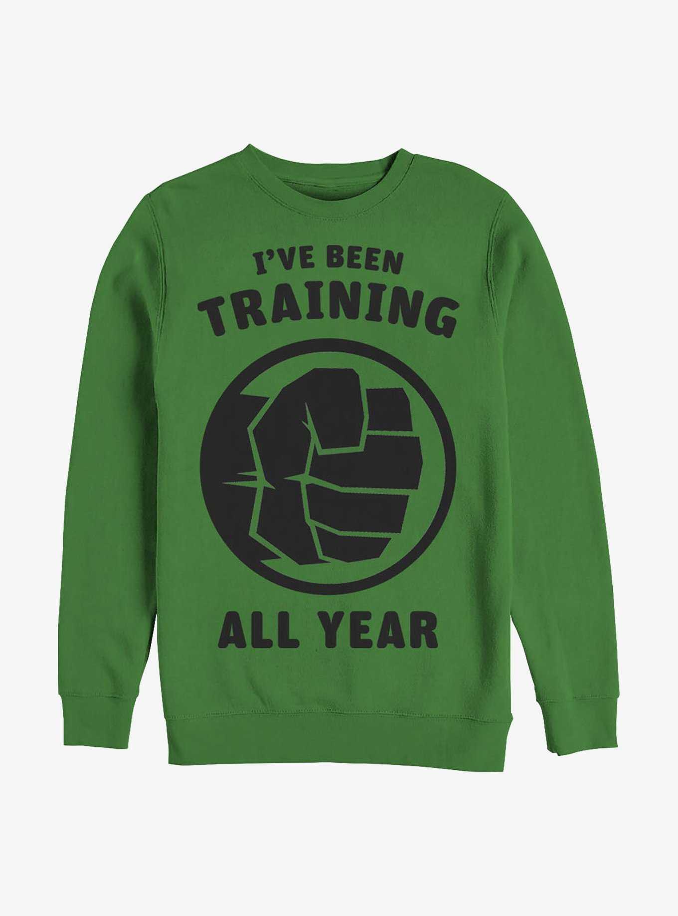 Marvel Hulk Training All Year Crew Sweatshirt, , hi-res