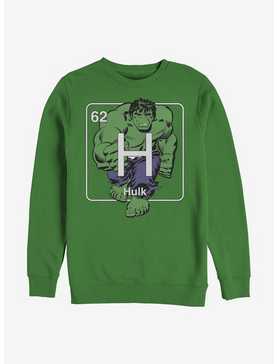 Marvel Hulk Periodic Hulk Crew Sweatshirt, , hi-res
