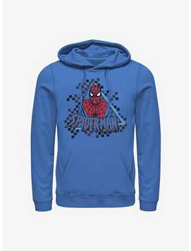 Marvel Spider-Man Spider Checkered Hoodie, , hi-res