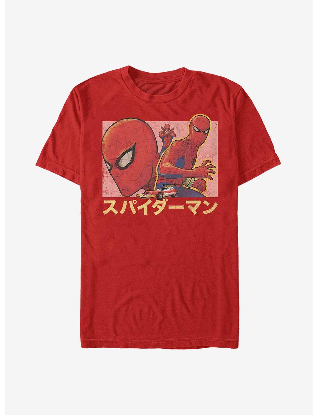 Marvel Spider-Man Spidey Japan T-Shirt, RED, hi-res