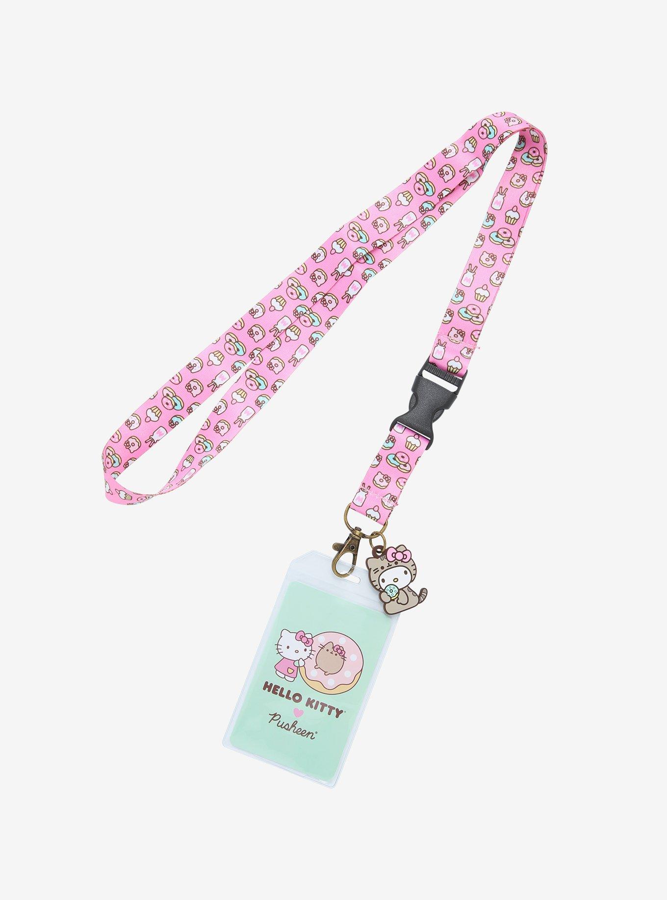 Loungefly Hello Kitty X Pusheen Sweets Lanyard, , hi-res