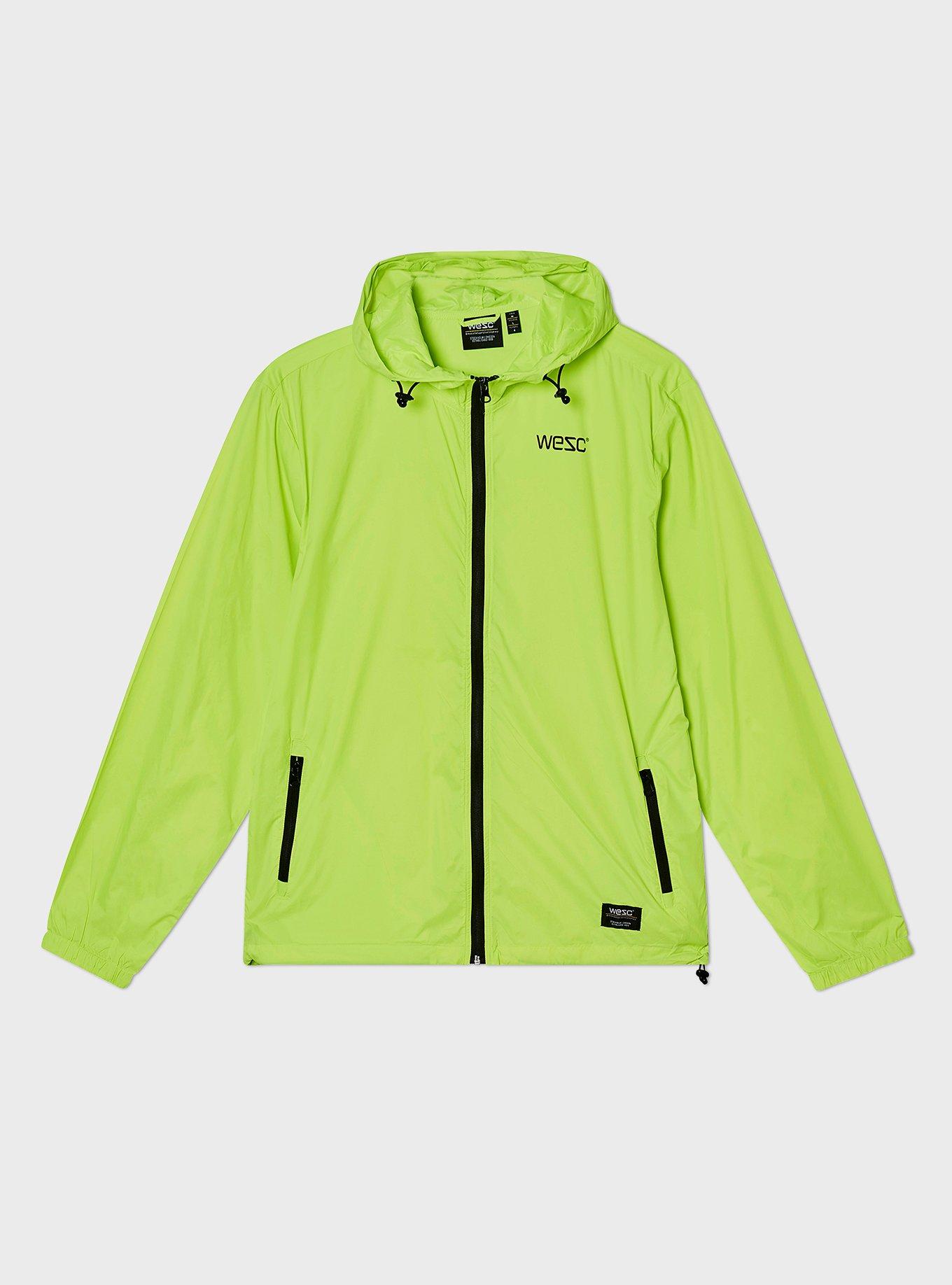 WeSC Zack Neon Windbreaker Jacket | Hot Topic