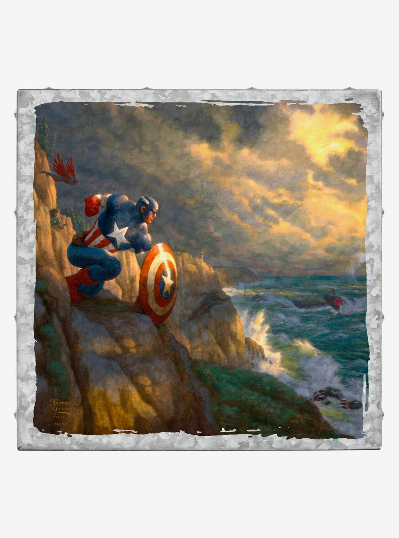 Captain America - Sentinel of Liberty - 14" x 14" Metal Box Art, , hi-res