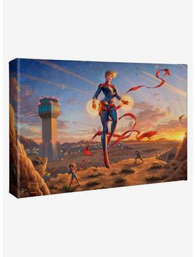 Plus Size Marvel Captain Marvel Dawn of a New Day 10" x 14" Gallery Wrapped Canvas, , hi-res