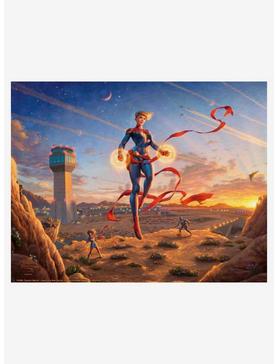 Plus Size Marvel Captain Marvel Dawn of a New Day 11" x 14" Art Print, , hi-res