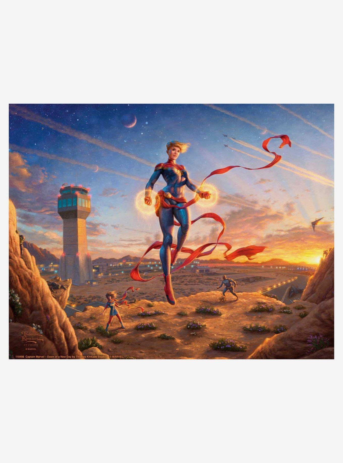 Marvel Captain Marvel Dawn of a New Day 11" x 14" Art Print, , hi-res