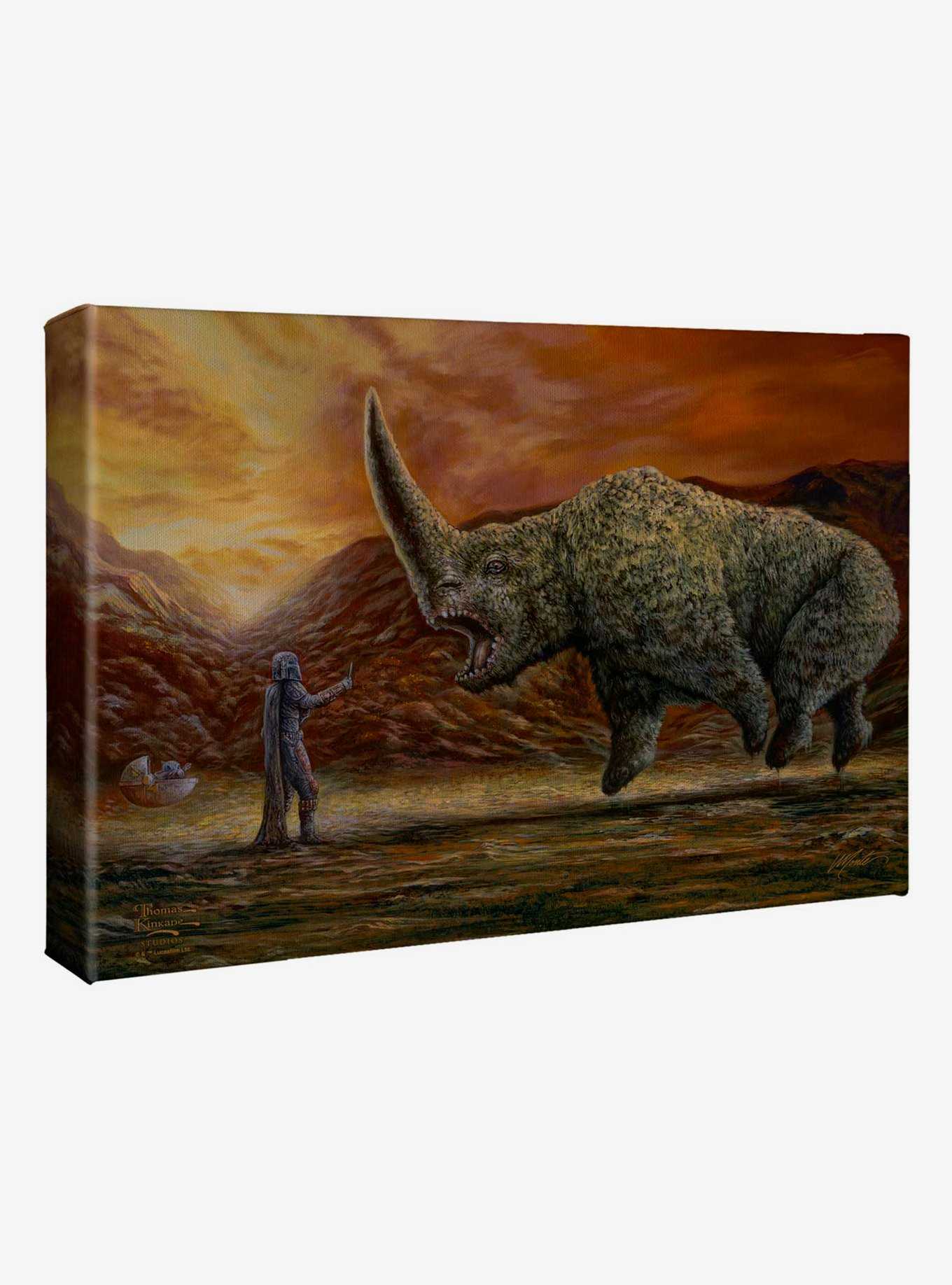 Star Wars The Mandalorian The Mudhorn 10" x 14" Gallery Wrapped Canvas, , hi-res