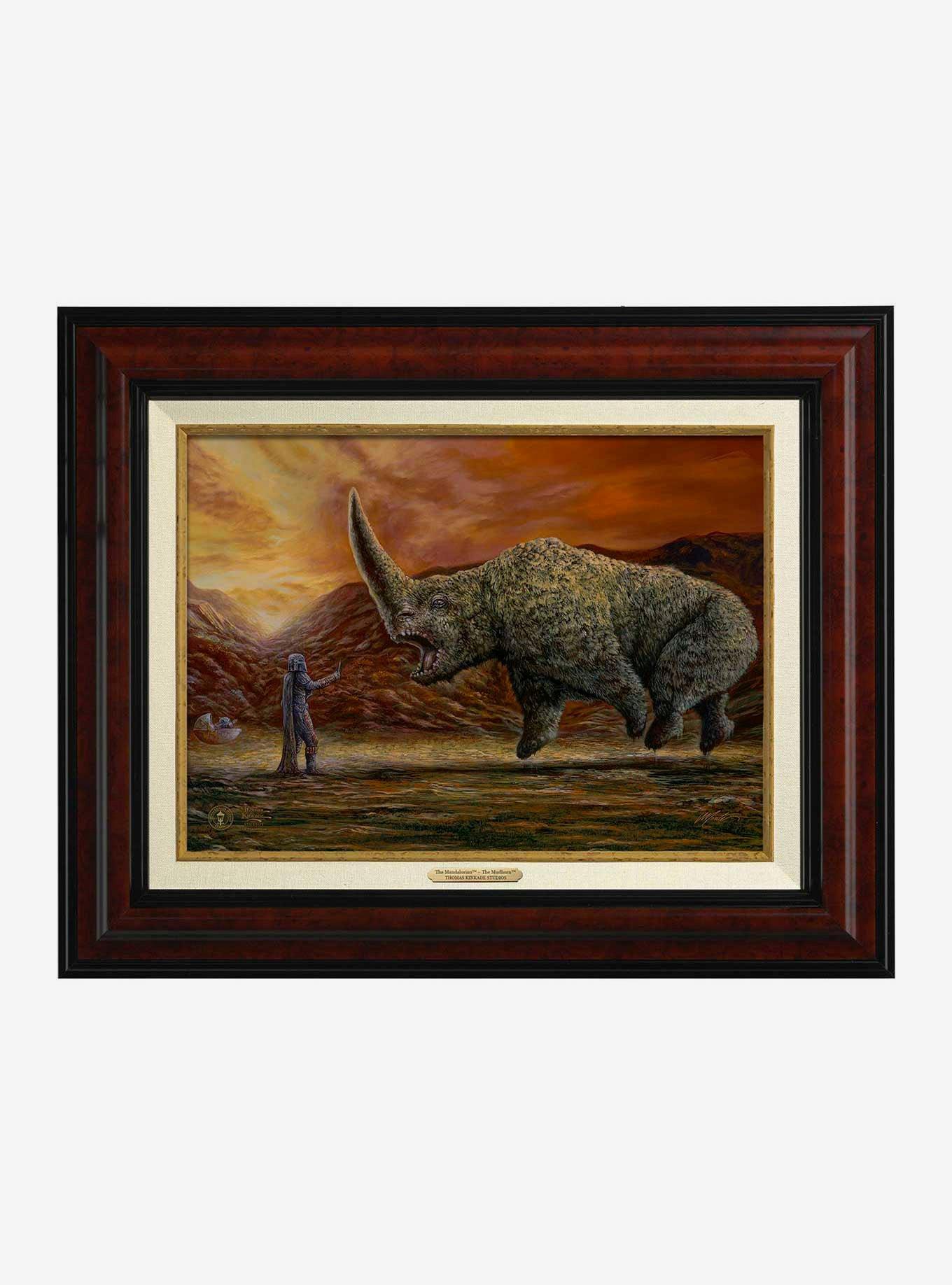 Star Wars The Mandalorian The Mudhorn 12" x 16" Canvas Classics, , hi-res