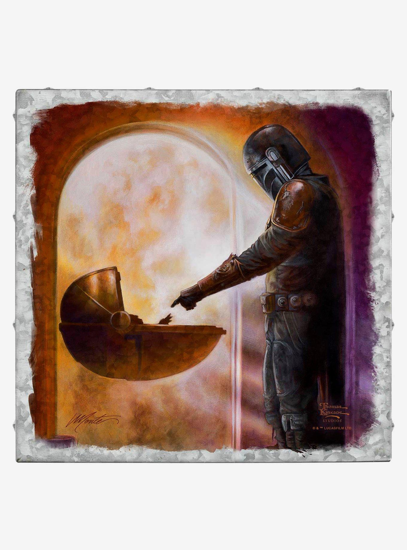 Star Wars The Mandalorian Turning Point 14" x 14" Metal Box Art, , hi-res