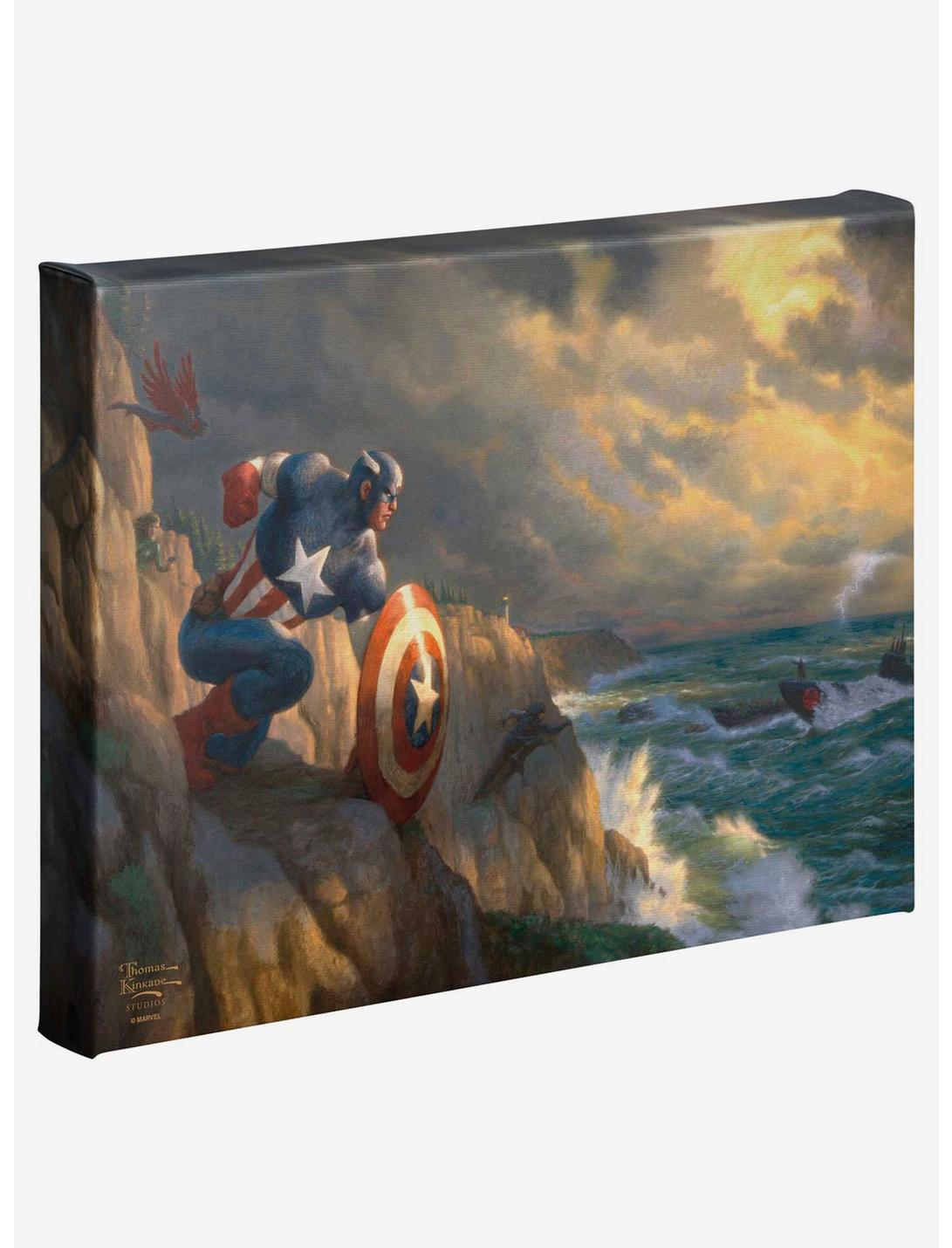Marvel Captain America Sentinel of Liberty 10" x 14" Gallery Wrapped Canvas, , hi-res