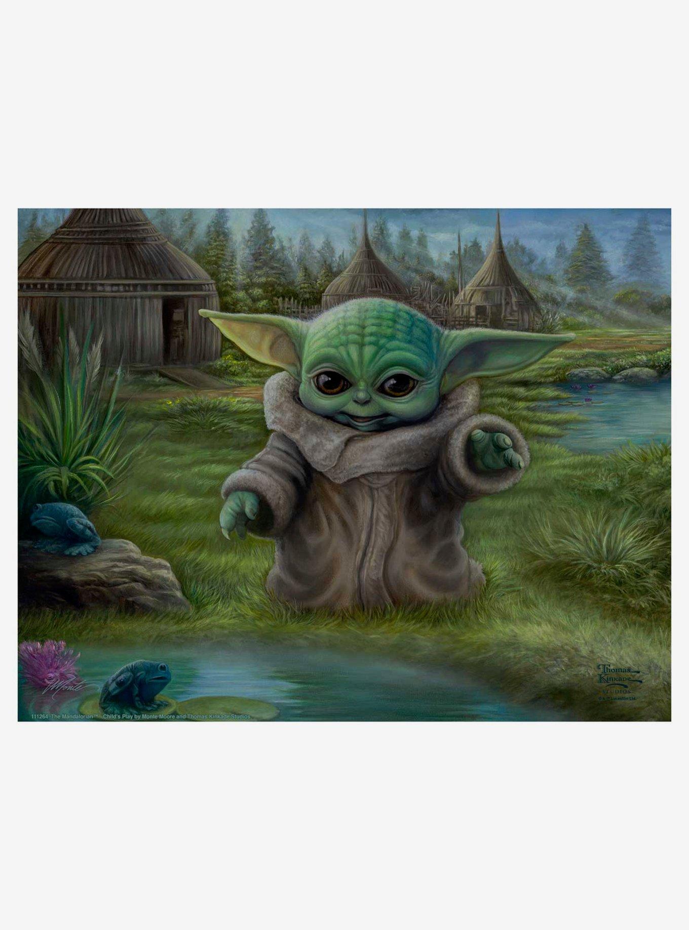 Star Wars The Mandalorian Child?s Play 11" x 14" Art Print, , hi-res