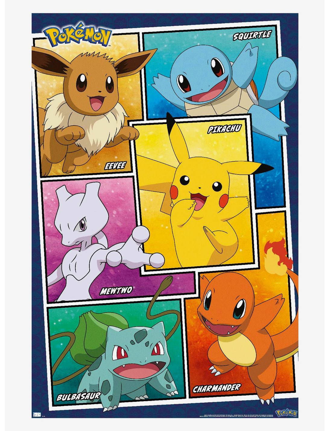 Pokemon Character Collage Poster, , hi-res