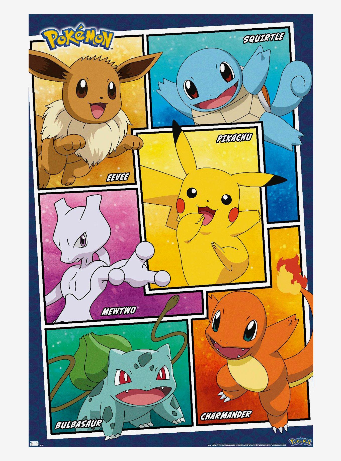 Pokemon Character Collage Poster, , hi-res