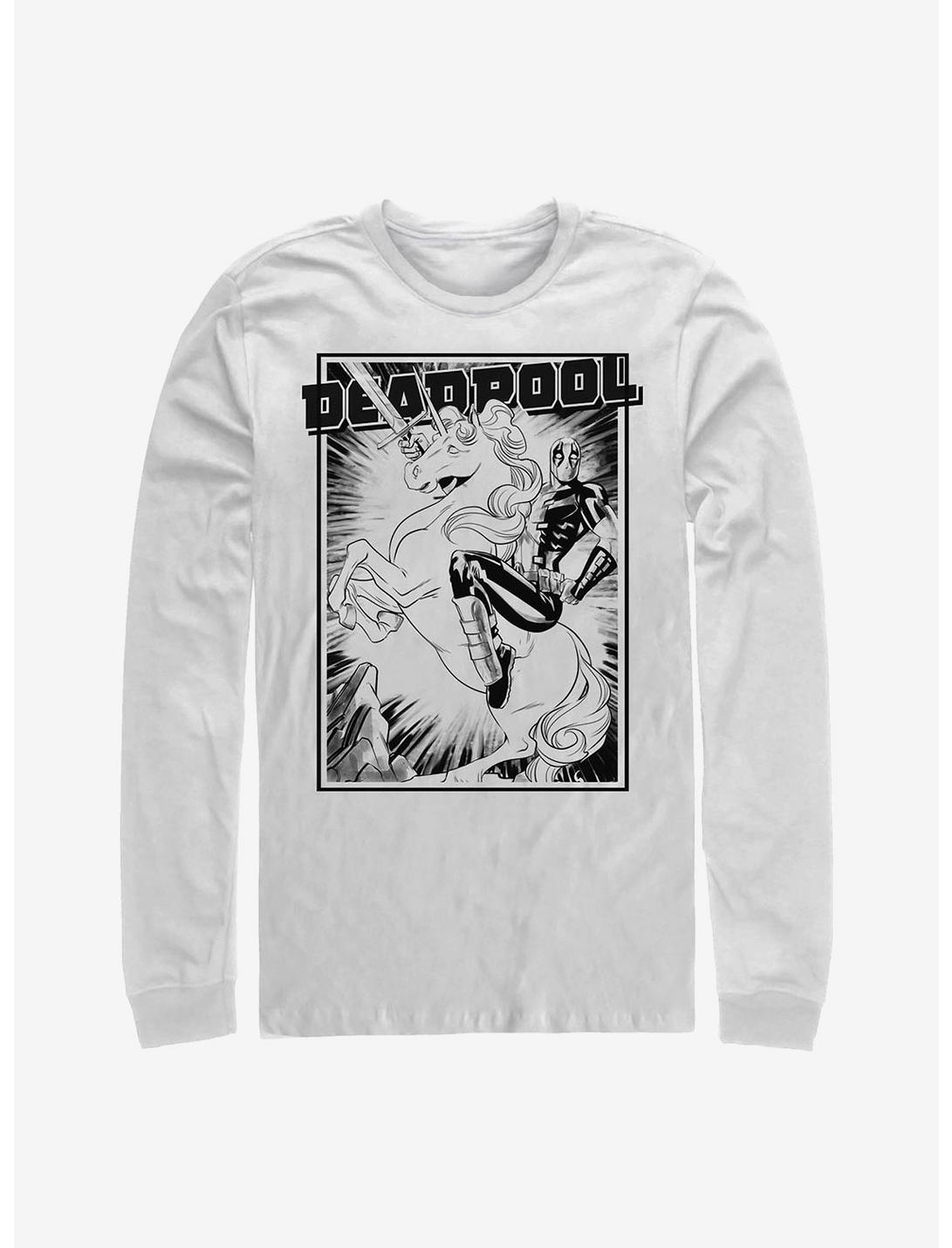 Marvel Deadpool Fantasy Long-Sleeve T-Shirt, WHITE, hi-res