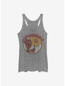 Marvel Guardians Of The Galaxy Groot Flower Womens Tank Top, , hi-res
