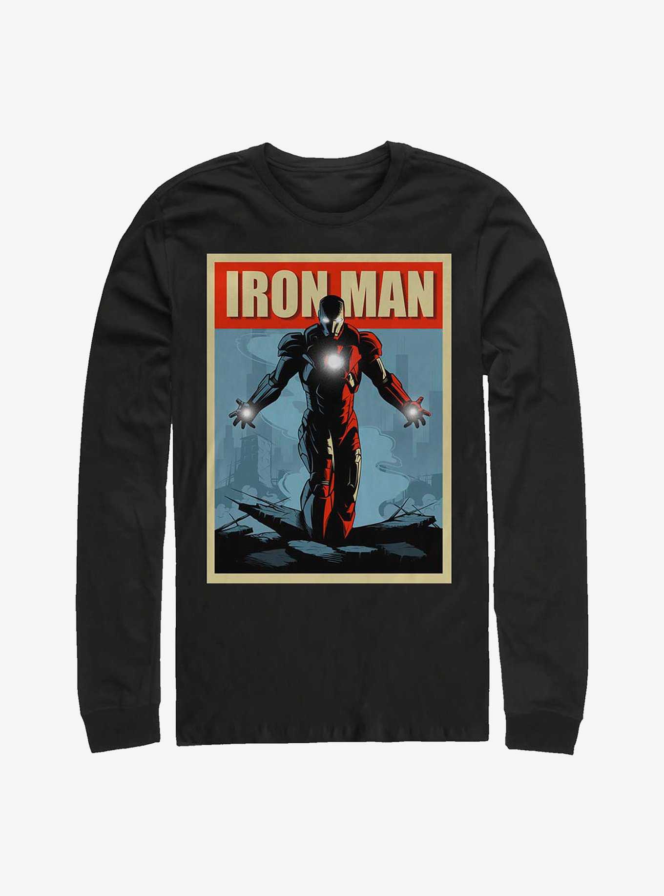Marvel Iron Man Unstoppable Long-Sleeve T-Shirt, , hi-res