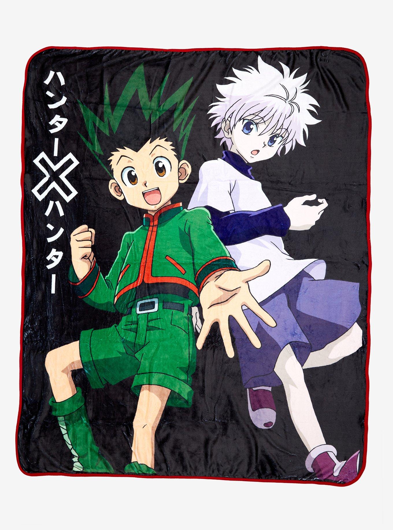 Hunter X Hunter Gon Killua Throw Blanket