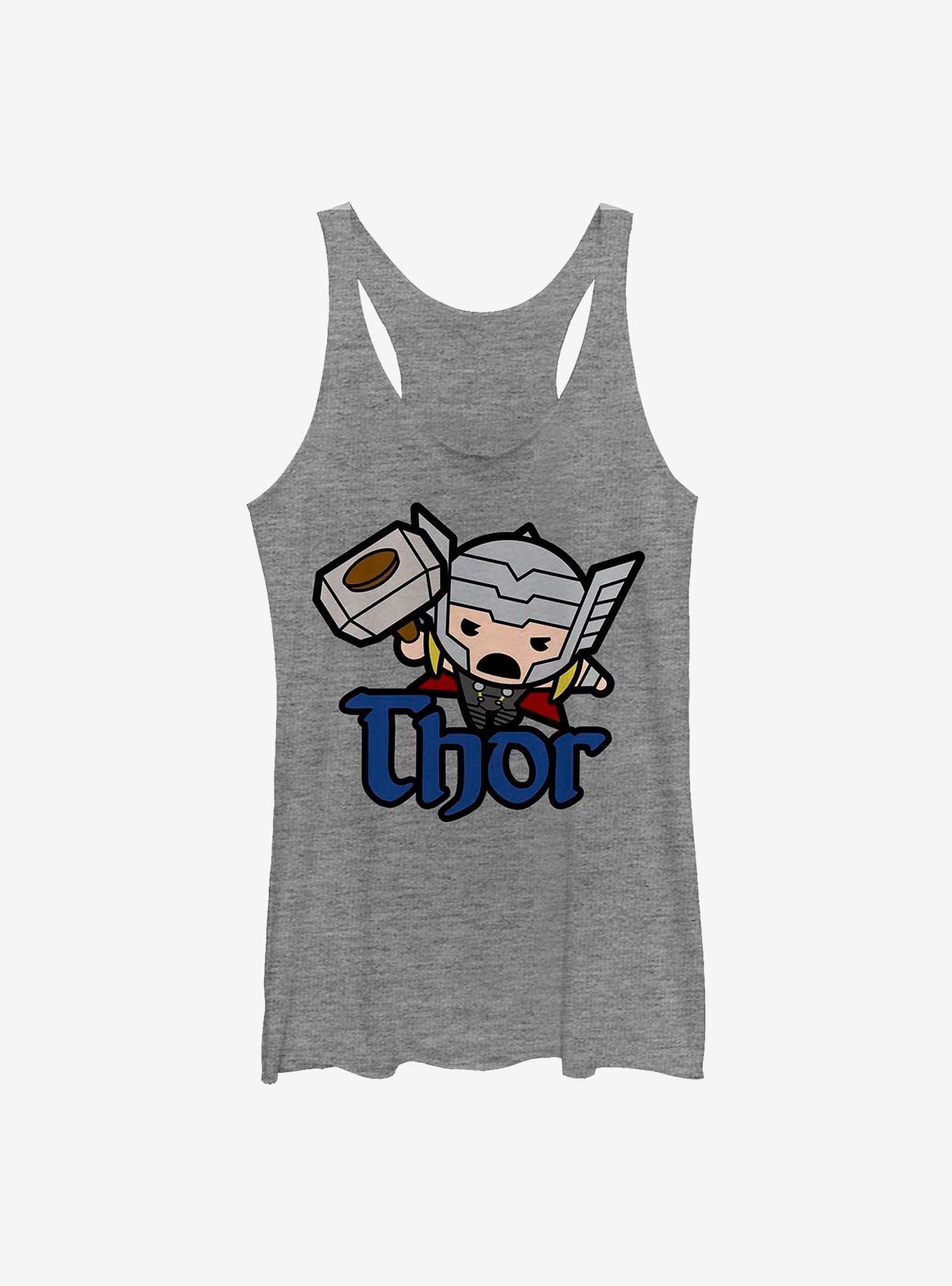 Marvel Thor Kawaii Womens Tank Tops, , hi-res