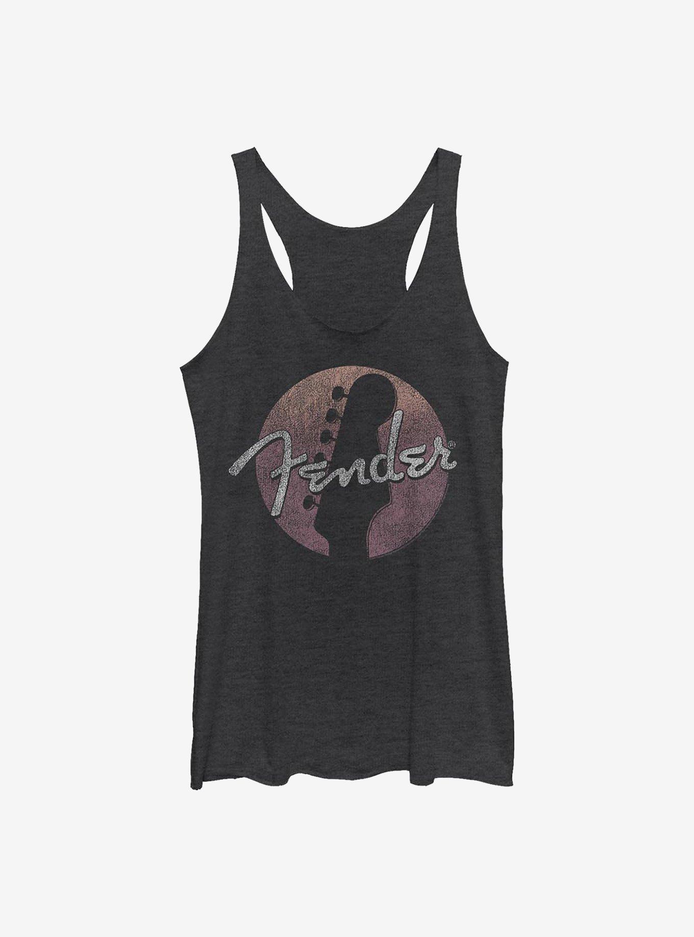 Fender Circled Logo Womens Tank Top